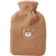 H&L Beige Teddy Bear Hot Water Bottle 1L polyester - Warming Pad