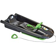 HAMAX Steerable Bobsleigh KHW Snow Flyer anthracite-green - Bobsled