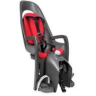 HAMAX Cyklosedačka s adaptérem Caress Dark Grey/Red - Children's Bike Seat