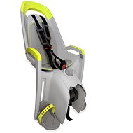 HAMAX Cycling seat Amaze Light grey/lime padding - Children's Bike Seat