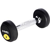 HMS HG Pro 2 kg rubberised one-handed dumbbell - Dumbell
