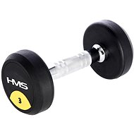 HMS HG Pro 3 kg rubberized one-handed dumbbell - Dumbell