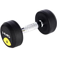 HMS HG Pro 5 kg rubberized one-handed dumbbell - Dumbell