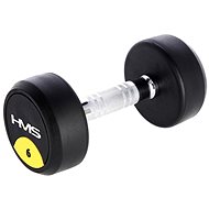HMS HG Pro 6 kg rubberized one-handed dumbbell - Dumbell