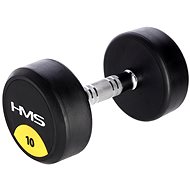 HMS HG Pro 10 kg rubberized one-handed dumbbell - Dumbell