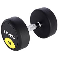 HMS HG Pro 18 kg rubberized one-handed dumbbell - Dumbell