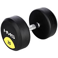 HMS HG Pro 25 kg rubberized one-handed dumbbell - Dumbell