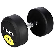 HMS HG Pro 27,5 kg rubberized one-handed dumbbell - Dumbell