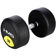 HMS HG Pro 30 kg rubberized one-handed dumbbell - Dumbell