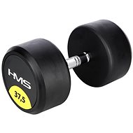HMS HG Pro 37,5 kg rubberized one-handed dumbbell - Dumbell