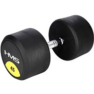 HMS HG Pro 45 kg rubberized one-handed dumbbell - Dumbell