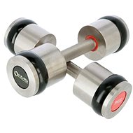 Chrome plated professional dumbbells HMS PREMIUM HH09 2 x 9 kg - Dumbell Set
