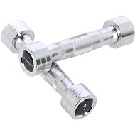 Chrome plated dumbbells HMS CHD01 2 x 1 kg - Dumbell