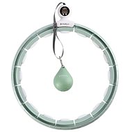 HMS Green hula hoop with weights, magnets and counter HHM15 - Hula Hoop