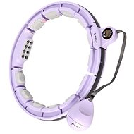 HMS HHM13 hula hoop with weights, magnets and counter, purple - Hula Hoop