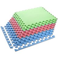 One Fitness MP10 green-blue-red protective puzzle mat - Damping Pad
