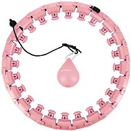 HMS Massage hula hoop with weights HHW01 - pink - Hula Hoop