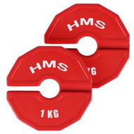 HMS Progressive discs TSN100 2 pcs, 1 kg - Gym Weight
