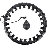 HHW01 black massage hula hoop with weights HMS - Hula Hoop