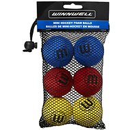 Winnwell Balloon Foam coloured (6pack), Mix - Ball Hockey Ball