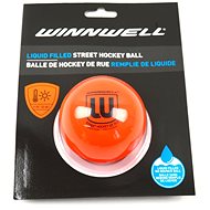Winnwell Liquid Filled Balloon, Orange, Medium - Ball Hockey Ball