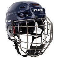 CCM Tacks 710 Combo SR, Dark Blue, Senior - Hockey Helmet