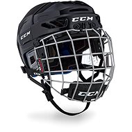 CCM Fitlite 3DS Combo JR, Black - Hockey Helmet
