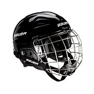 Bauer Lil Sport Combo YTH, Black, Kids - Hockey Helmet
