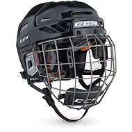 CCM Fitlite 3DS Combo SR, Black, Senior - Hockey Helmet