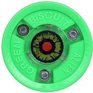 Green Biscuit Alien, glowing - Puck