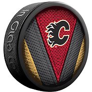 InGlasCo NHL Stitch Blister, 1pc, Calgary Flames - Puck