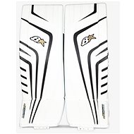 Brian’s Optik 9.0 SR, White-Black, Senior, 34+1“ - Goalie Pads