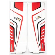 Brian's Optik 9.0 INT, White-Black-Red, Intermediate, 30+1“ - Goalie Pads