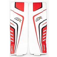 Brian's Optik 9.0 INT, White-Black-Red, Intermediate, 32+1“ - Goalie Pads