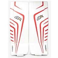 Brian's Optik 9.0 INT, White-Red, Intermediate, 30+1“ - Goalie Pads