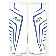 Brian's Optik 9.0 INT, White-Blue, Intermediate, 32+1“ - Goalie Pads
