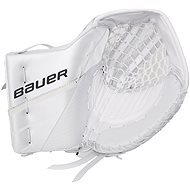 Bauer Supreme 3S S20 SR, White, Senior, Backhand Guard - Catch Glove