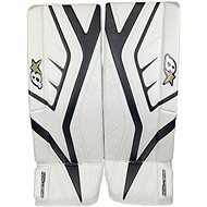 Brian’s G-netik X SR, White-Black, Senior, 33+1“ - Goalie Pads