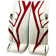 Brian’s G-netik X SR, White-Red, Senior, 35+1“ - Goalie Pads