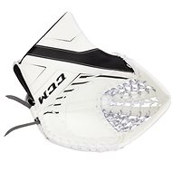 CCM Axis A1.9 INT, White-Black, Intermediate, Backhand Guard - Catch Glove