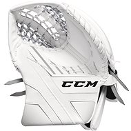 CCM Axis SR, White, Senior, Classic Guard - Catch Glove