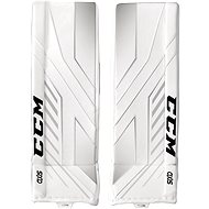 CCM Axis SR, White, Senior, 33+1“ - Goalie Pads