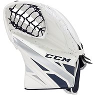 CCM EFlex 4.5 JR, White-Black, Junior, Backhand Guard - Catch Glove