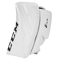 CCM EFlex 4.9 SR, White, Senior, Classic Guard - Blocker