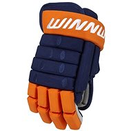 Winnwell Classic 4-Roll SR, Dark Blue/Orange, Senior, 14“ - Hockey Gloves