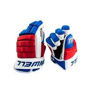 Winnwell Classic 4-Roll SR, Red/Blue/White, Senior, 15“ - Hockey Gloves