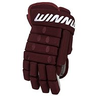 Winnwell Classic 4-Roll SR, Burgundy, Senior, 14“ - Hockey Gloves