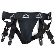 Winnwell Black YTH, Children's with Suspenders, 68 - Jockstrap