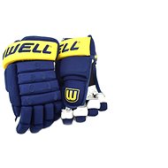 Winnwell Classic 4-Roll JR, Dark Blue/Yellow, Junior, 12“ - Hockey Gloves