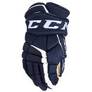 CCM Super Tacks AS1 JR, Dark Blue/White, Junior, 11" - Hockey Gloves